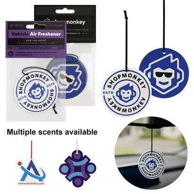 Custom Shaped Paper Air Freshener