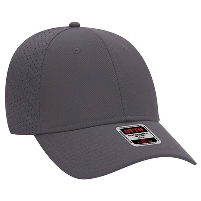 OTTO UPF 50+ Cool Comfort Stretchable Knit Perforated Back 6 Panel Low Profile Baseball Cap